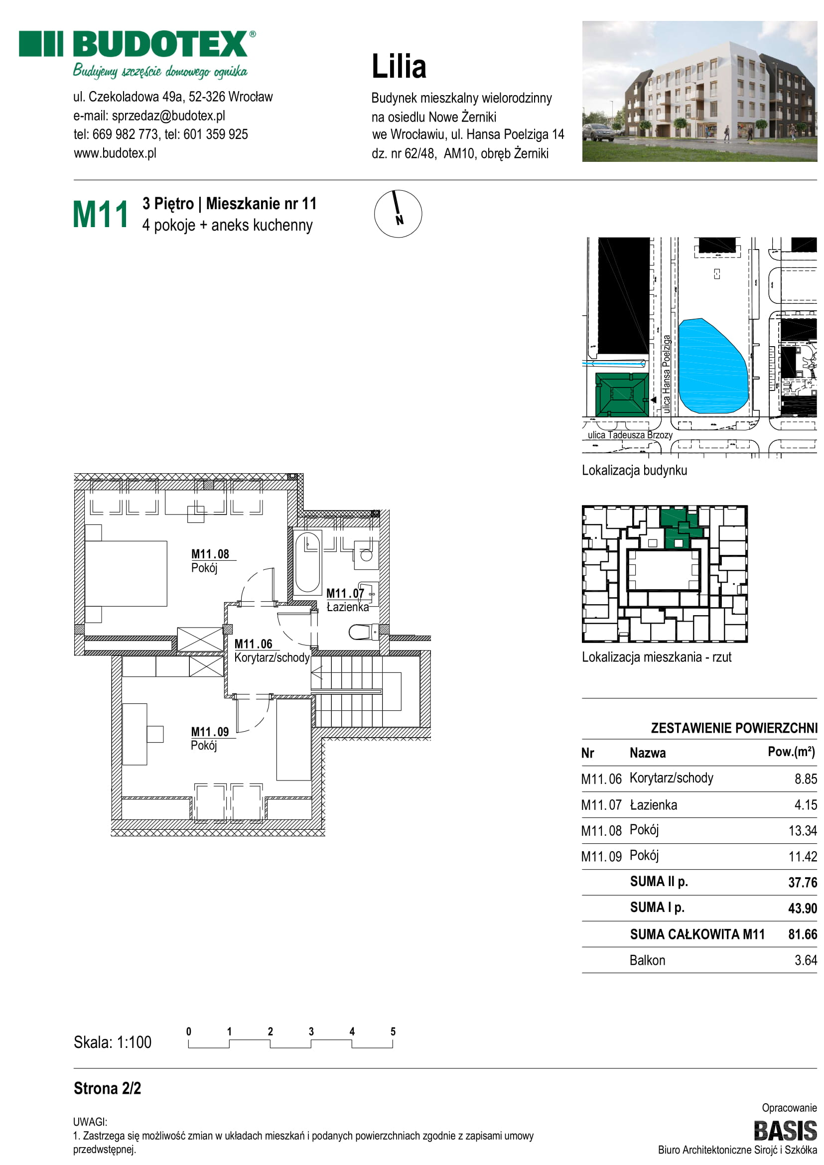 Mieszkanie nr M11